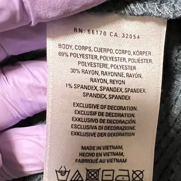 Anthropologie Deletta Thea Teal V-Neck Peplum Tiered Ruffle Long Sleeve Top Sz S - Picture 9 of 12